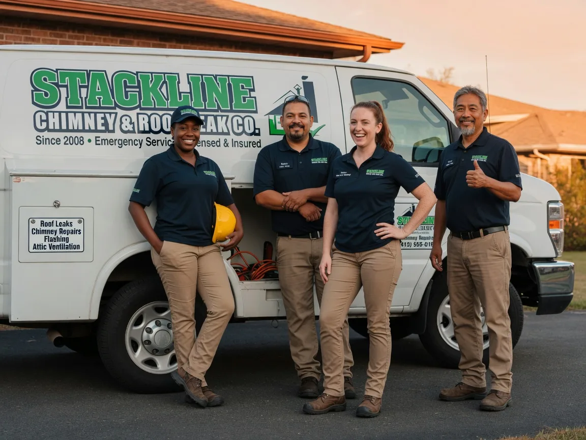 Chimney flashing repair company in Elmore, MN